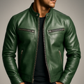 Marcello Leather Biker Jacket