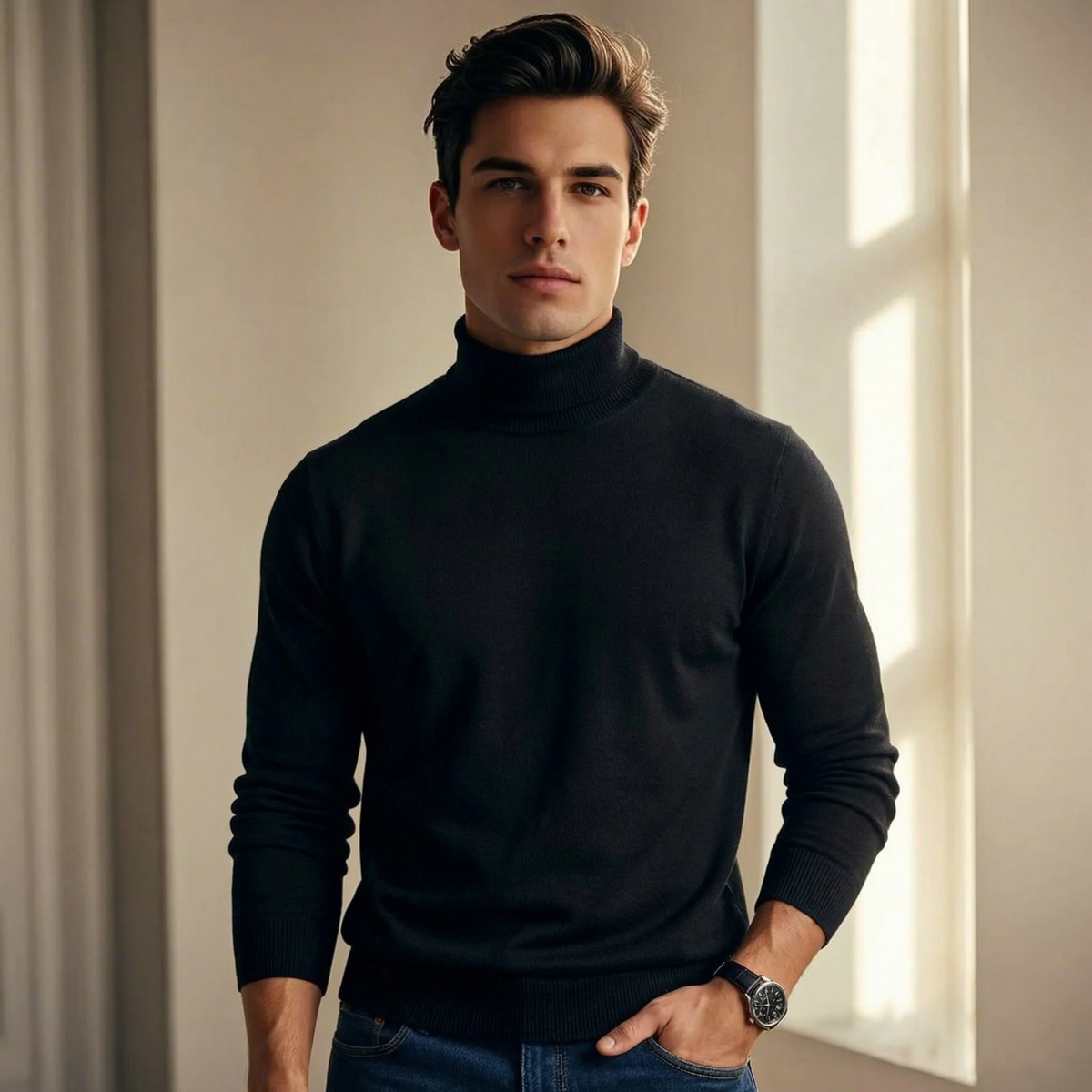Ellis Merino Turtleneck