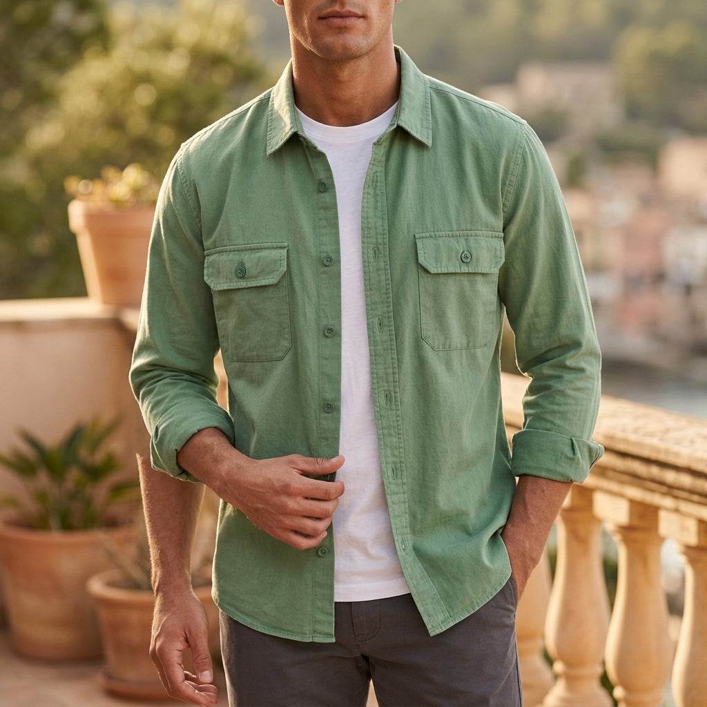 Carver Cotton Overshirt