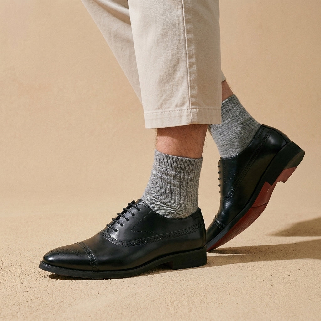 Corvino Leather Brogues
