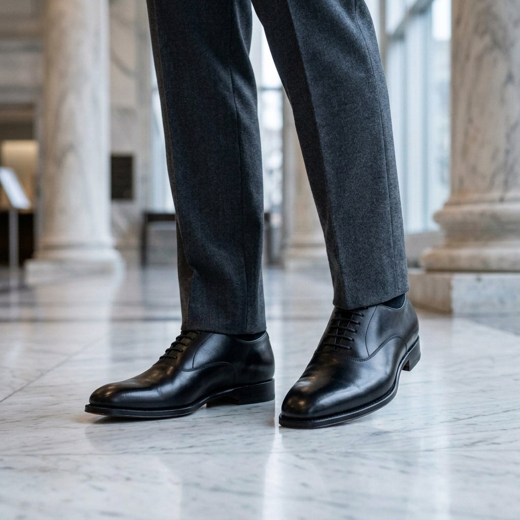 Salvatore Orthopedic Leather Oxfords