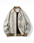 Stonewash Bomber Jacket