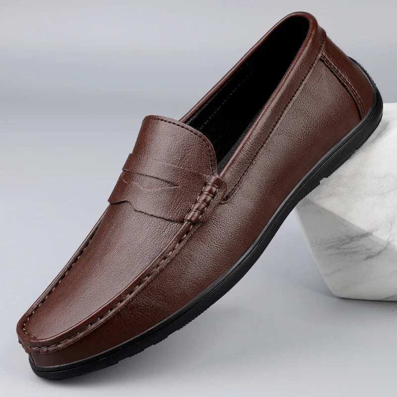Riverton Leather Loafers
