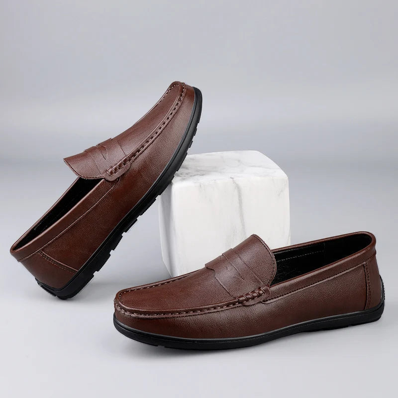 Riverton Leather Loafers