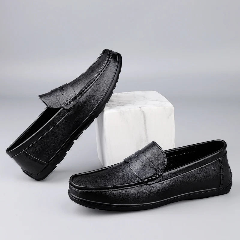 Riverton Leather Loafers