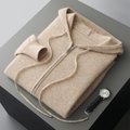 Harrow Cashmere Zip Hoodie