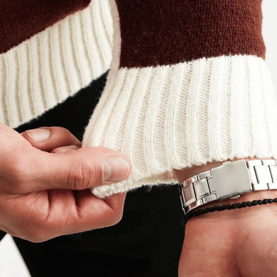 Montreux Panel Knit Sweater