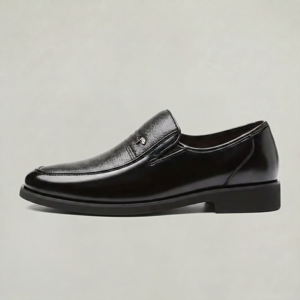 Men's Leather Slip-On Business Loafers