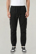 Men's Slim Fit Cotton Cargo Trousers