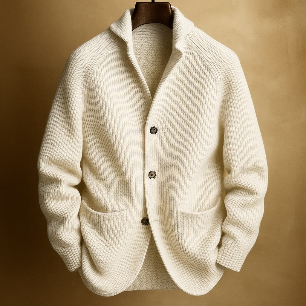 Ashford Button Knit Sweater