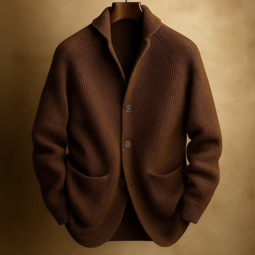 Ashford Button Knit Sweater