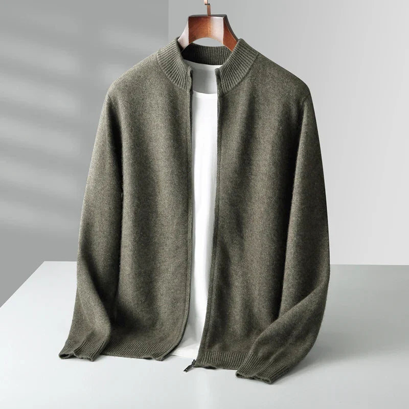 Miles Zip Cardigan