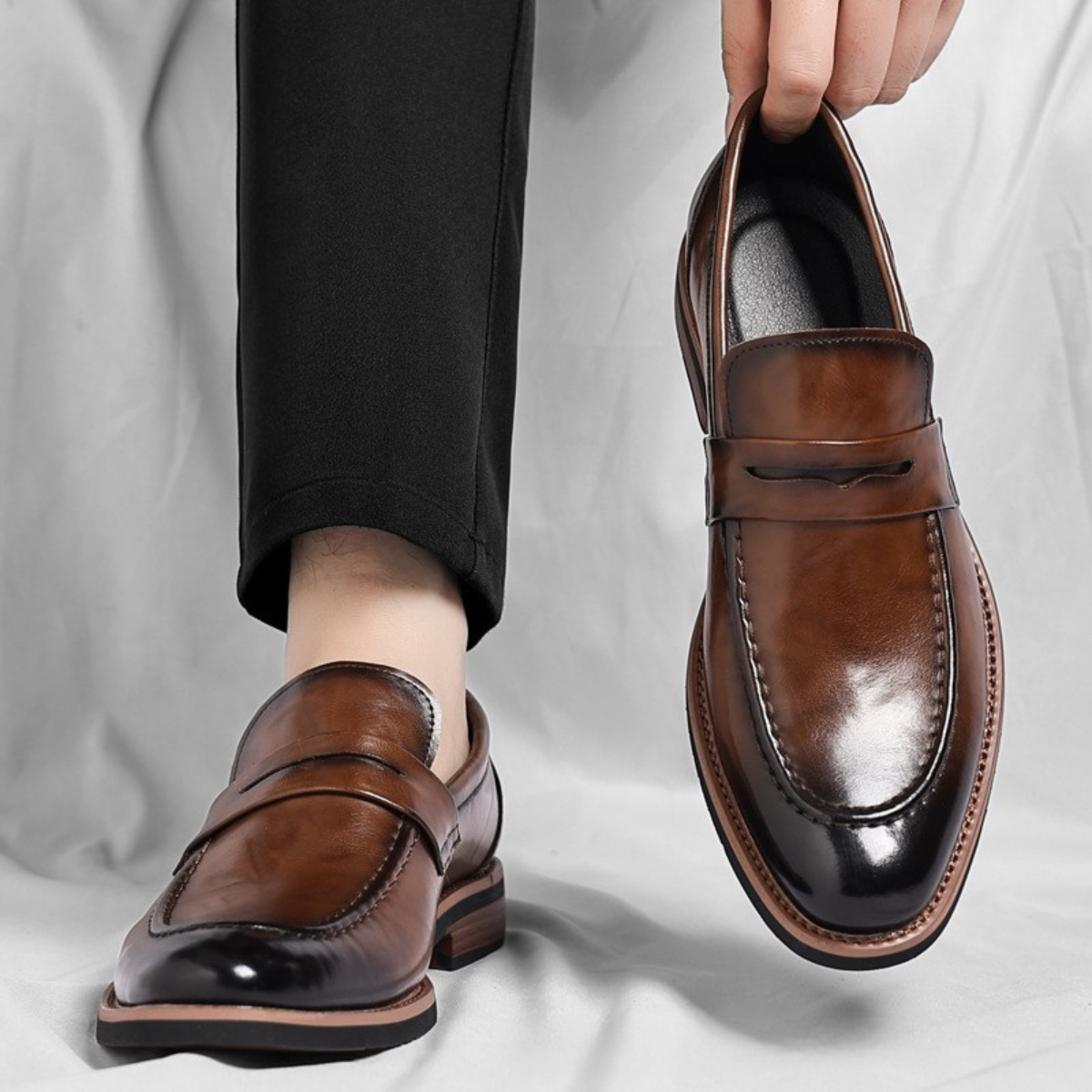 Kensworth Leather Loafers