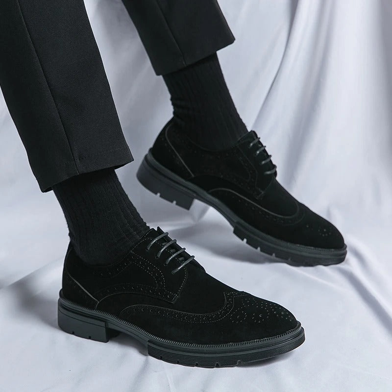 Kingsley Suede Brogue