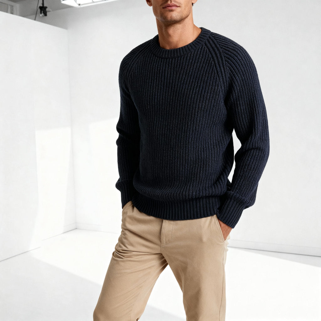 Fisherford Rib Crewneck
