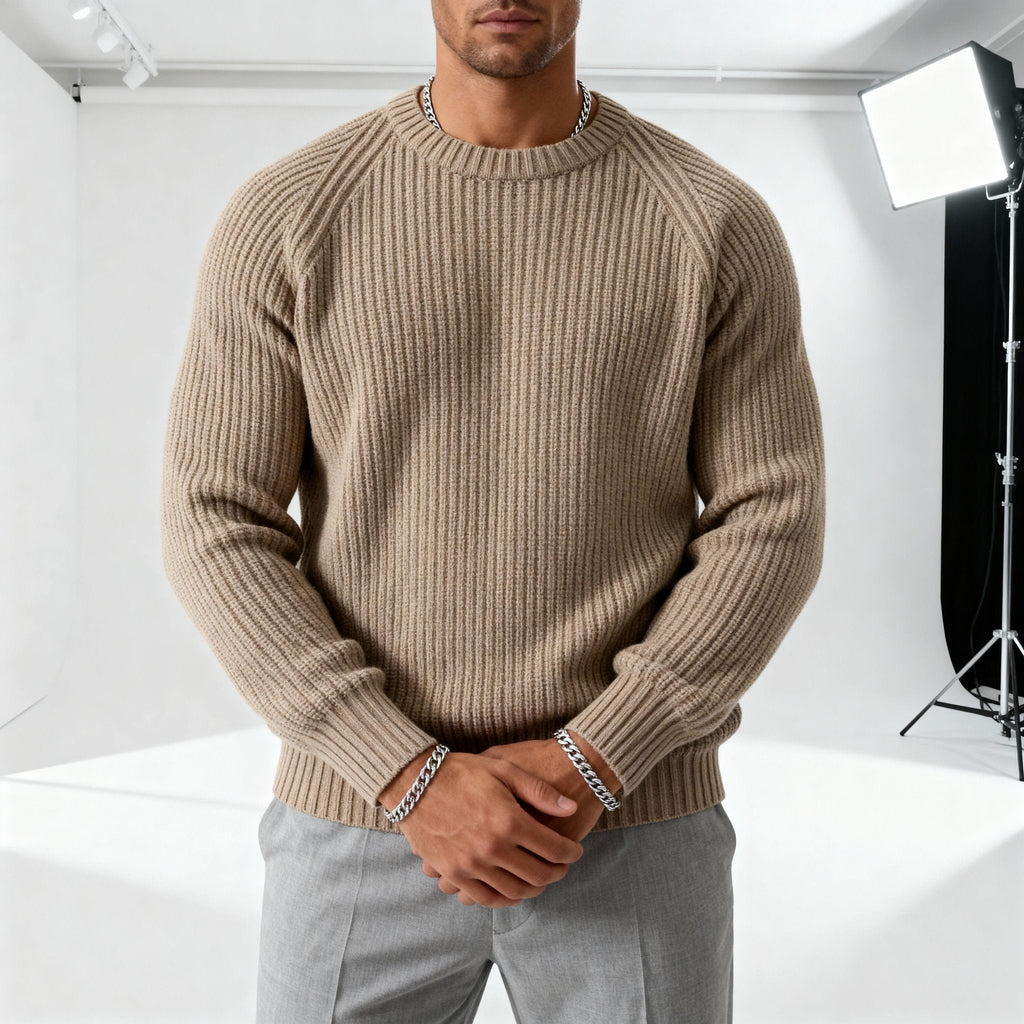 Fisherford Rib Crewneck