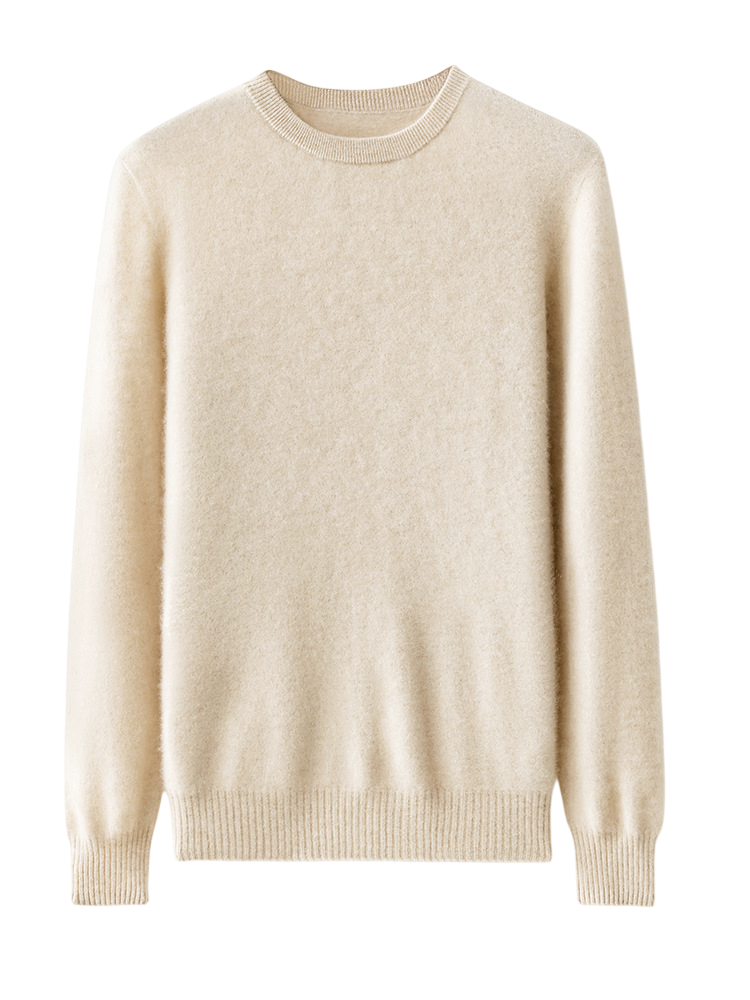 Pure Cashmere Knit Crewneck