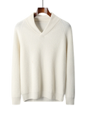 V-Neck Knit Sweater