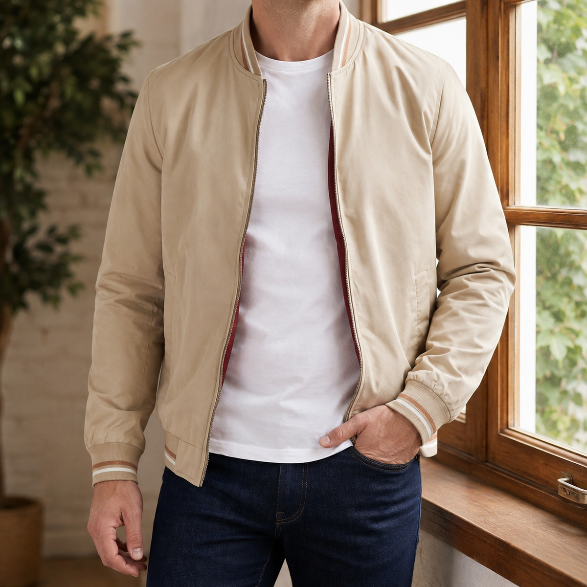 Rufus Lightweight Bomber Jacket