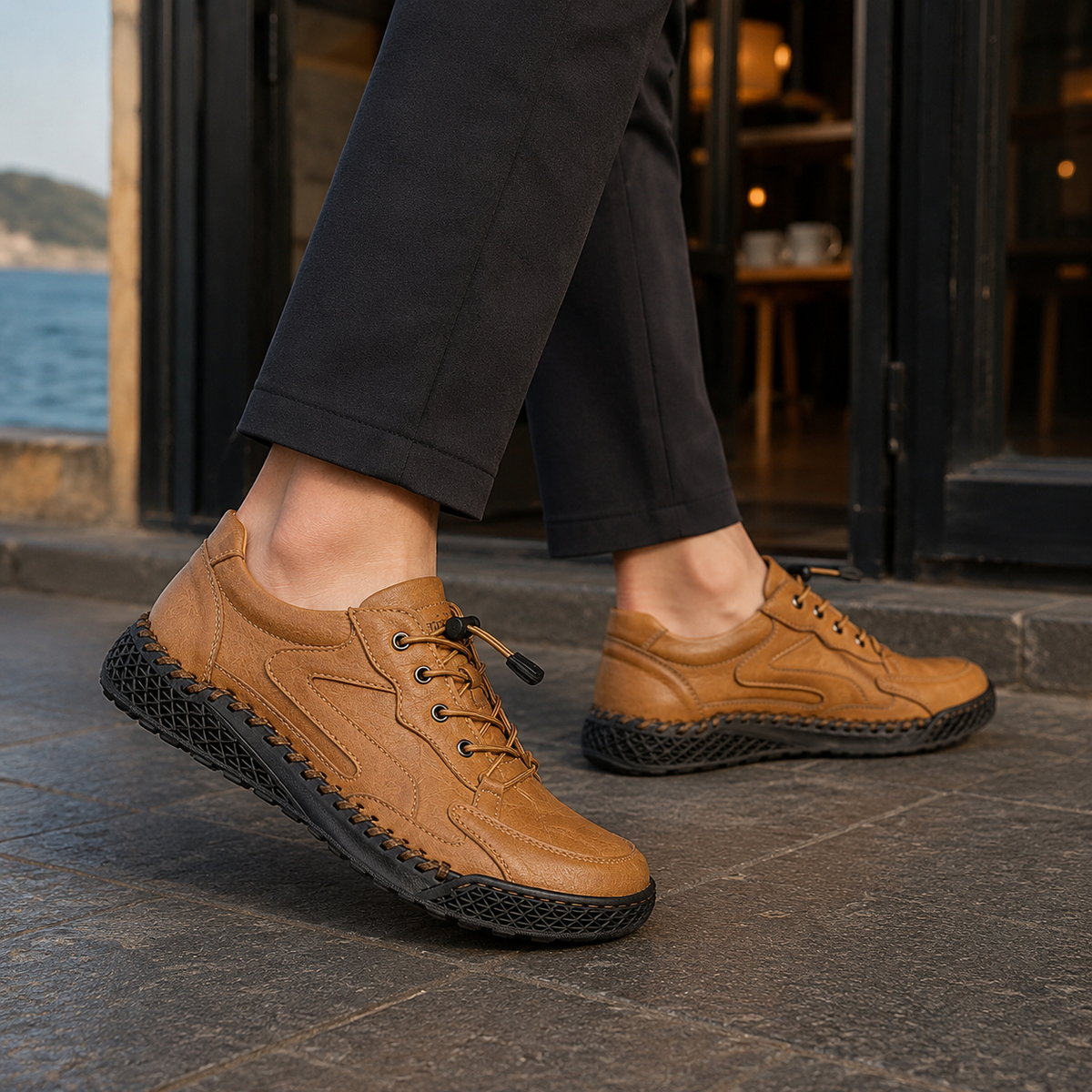Bargello Lace-Up Shoes