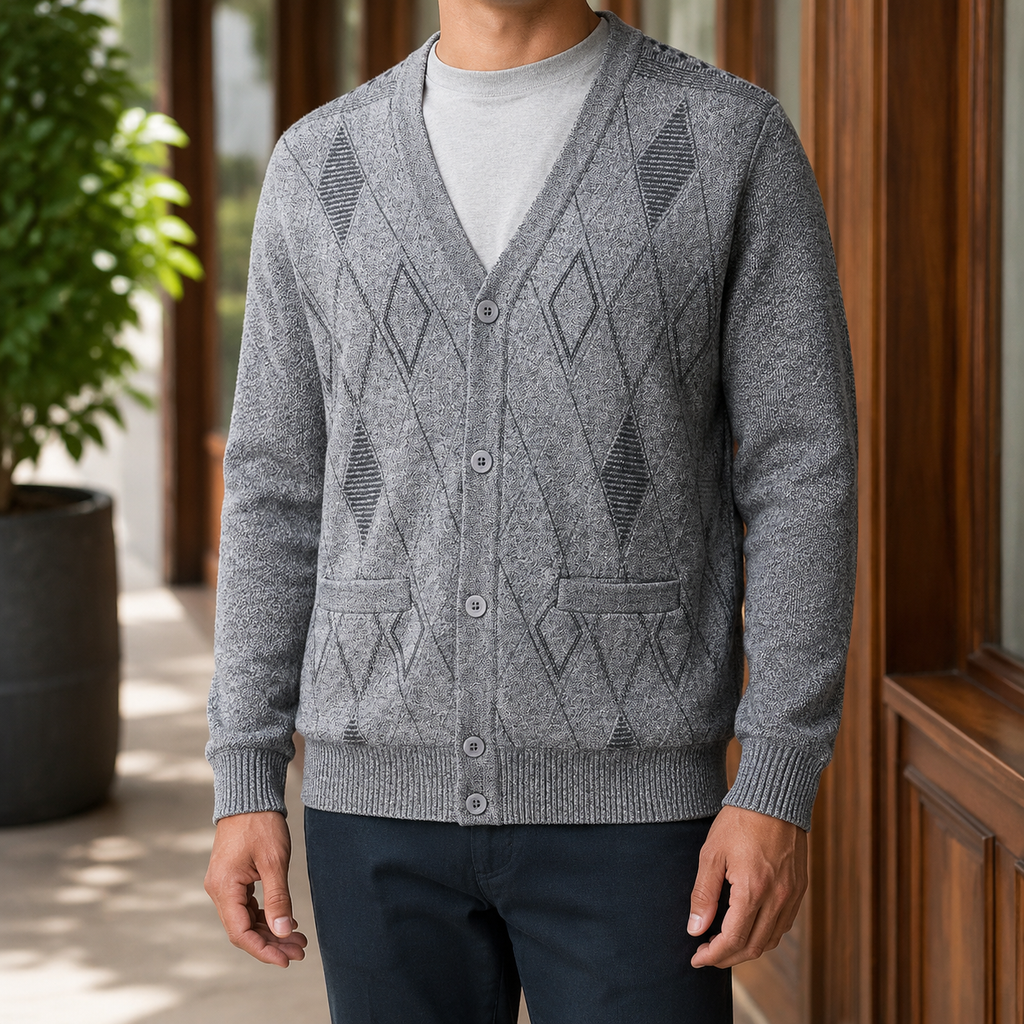 Lambert Argyle Sweater