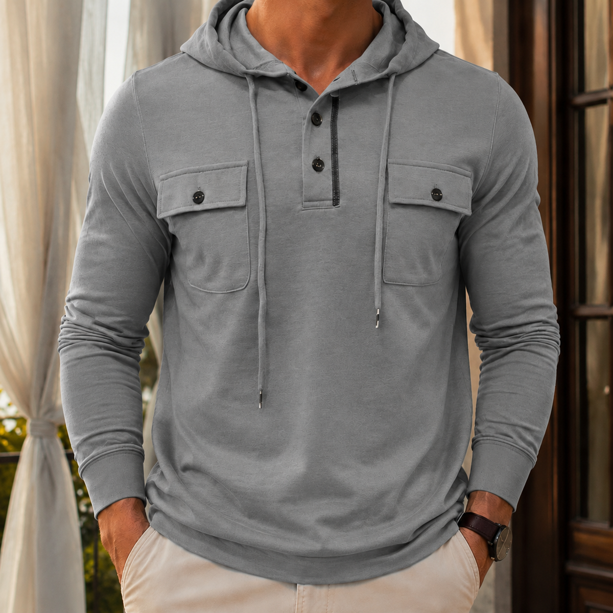 Idris Henley Hoodie