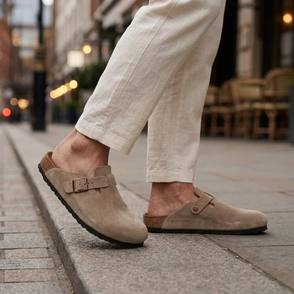 Lorenzo Suede Mules