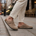 Lorenzo Suede Mules