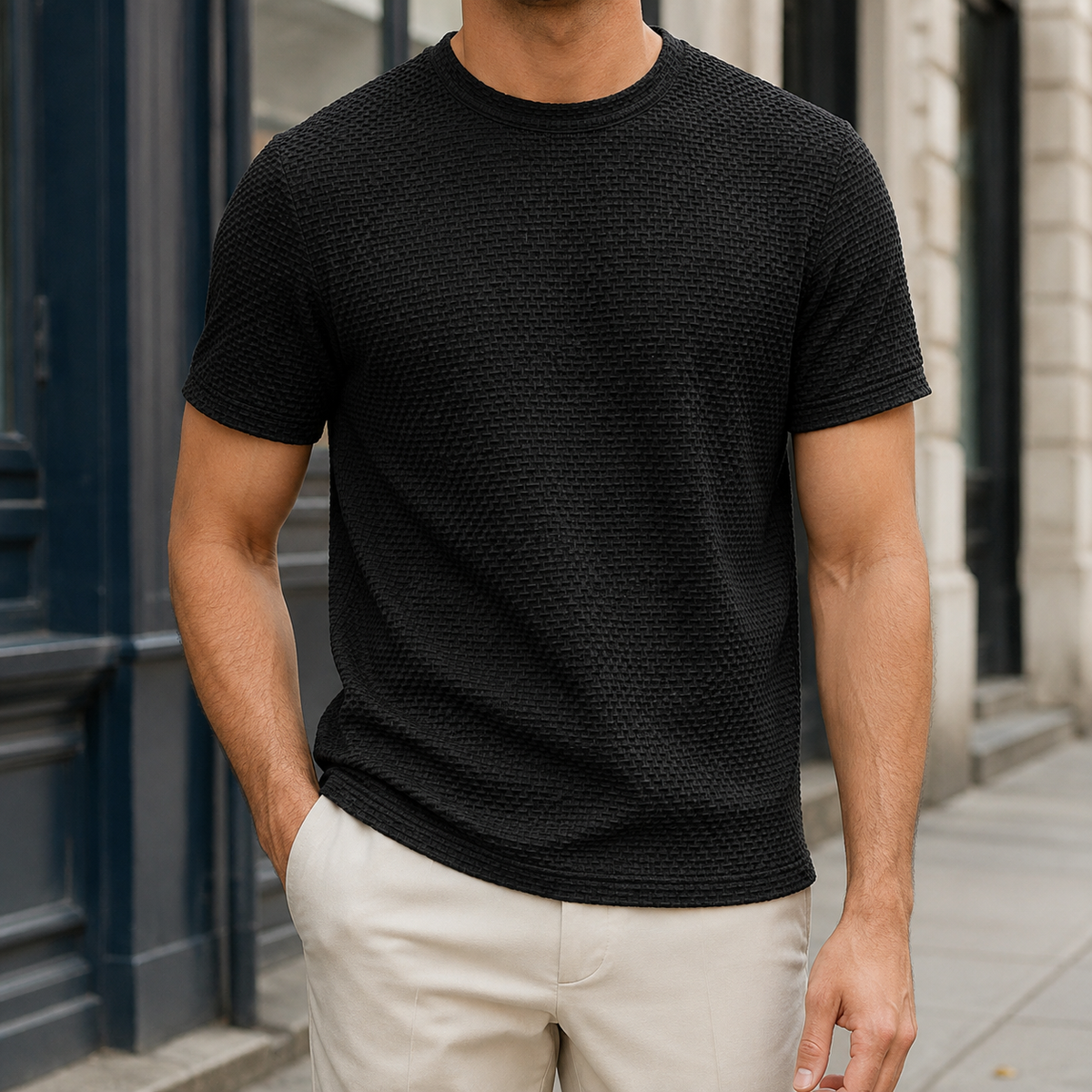 Fabian Textured T-Shirt
