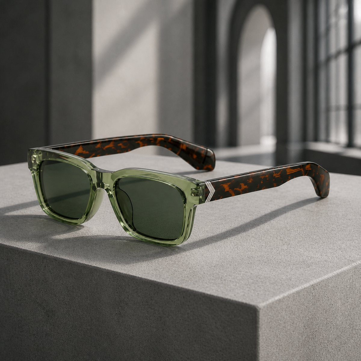 Pascal Rectangular Sunglasses
