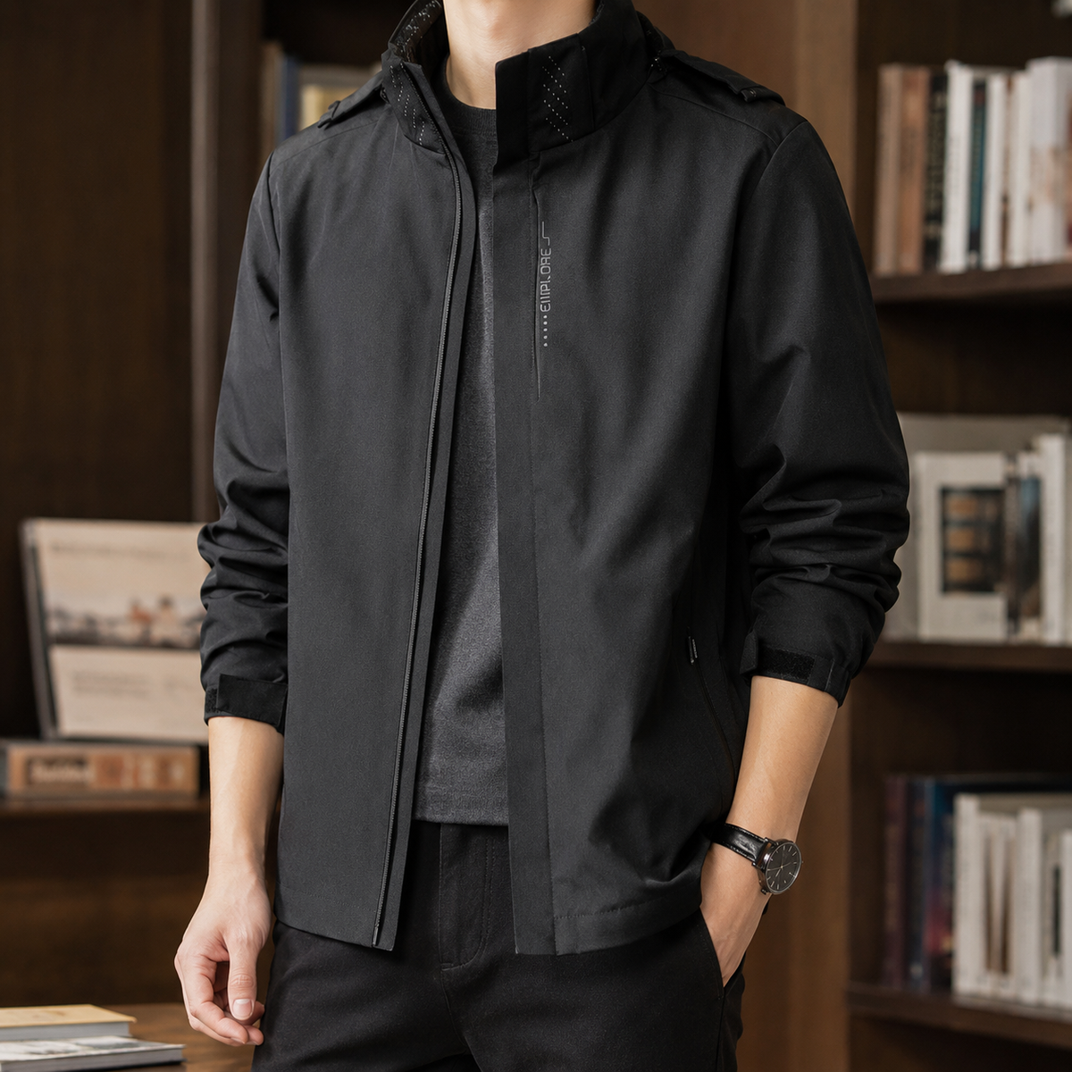 Erasmus Stand Collar Jacket