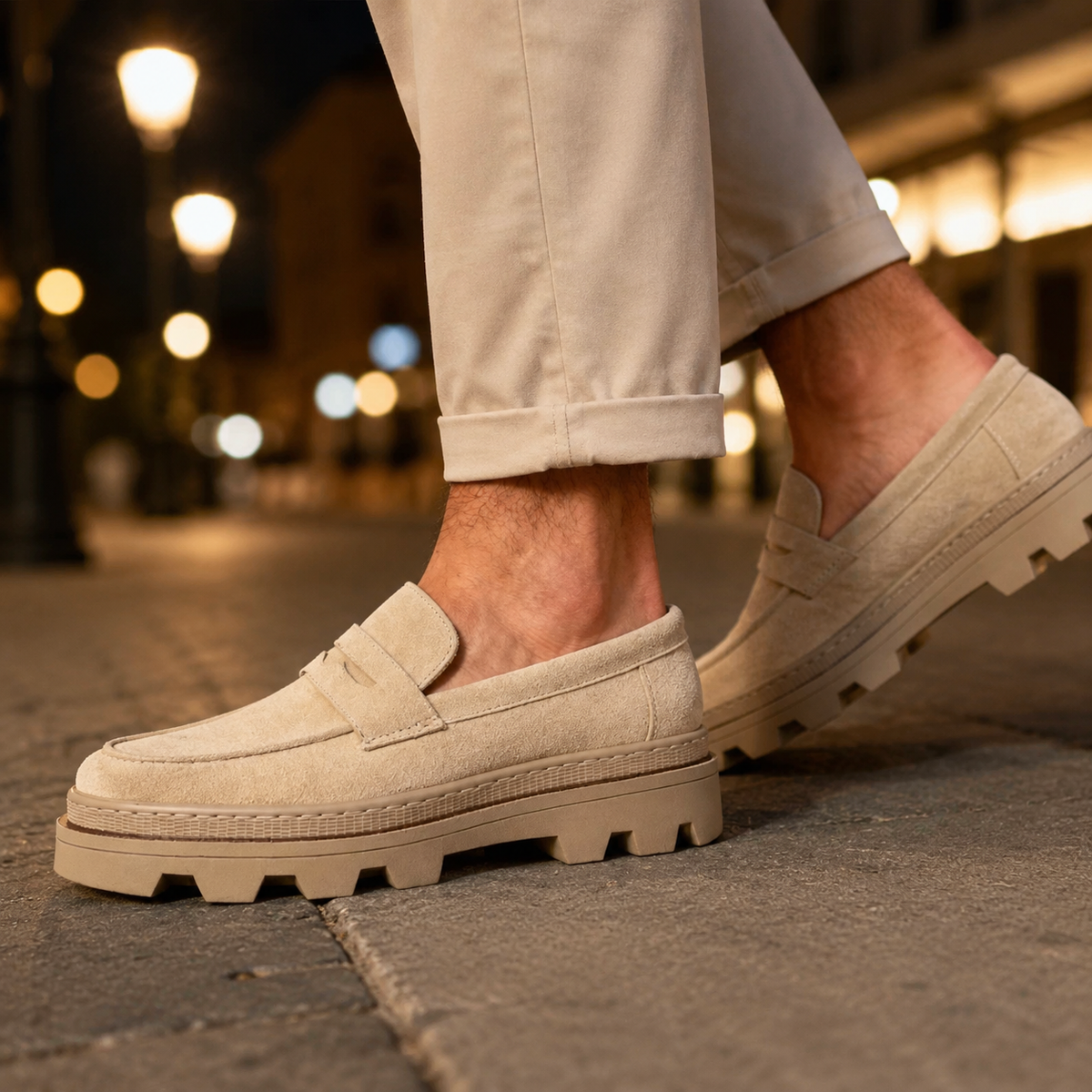 Medici Suede Loafers