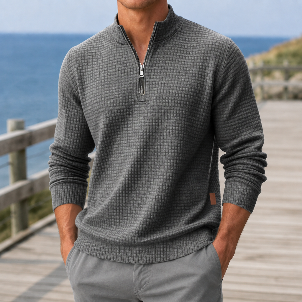 Stefan Mock Neck Sweater