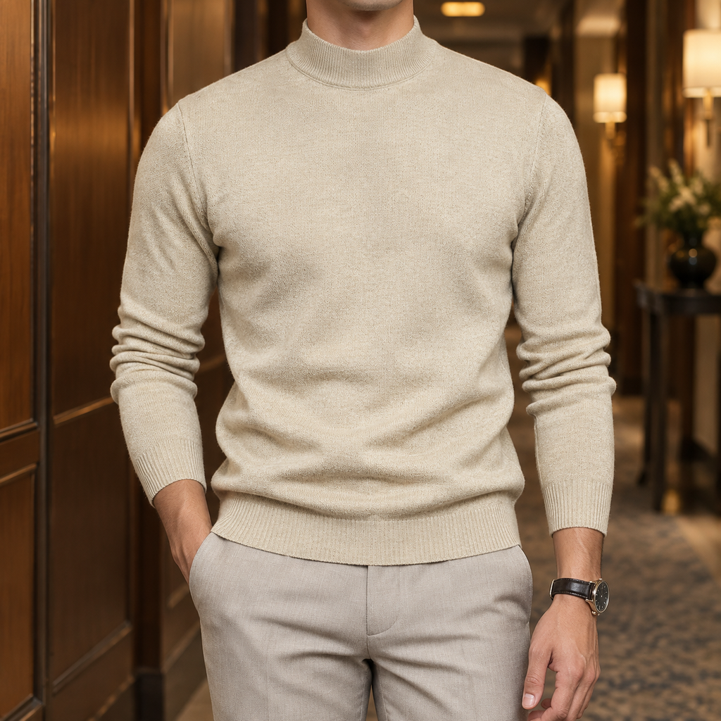 Osric Mock Neck Sweater