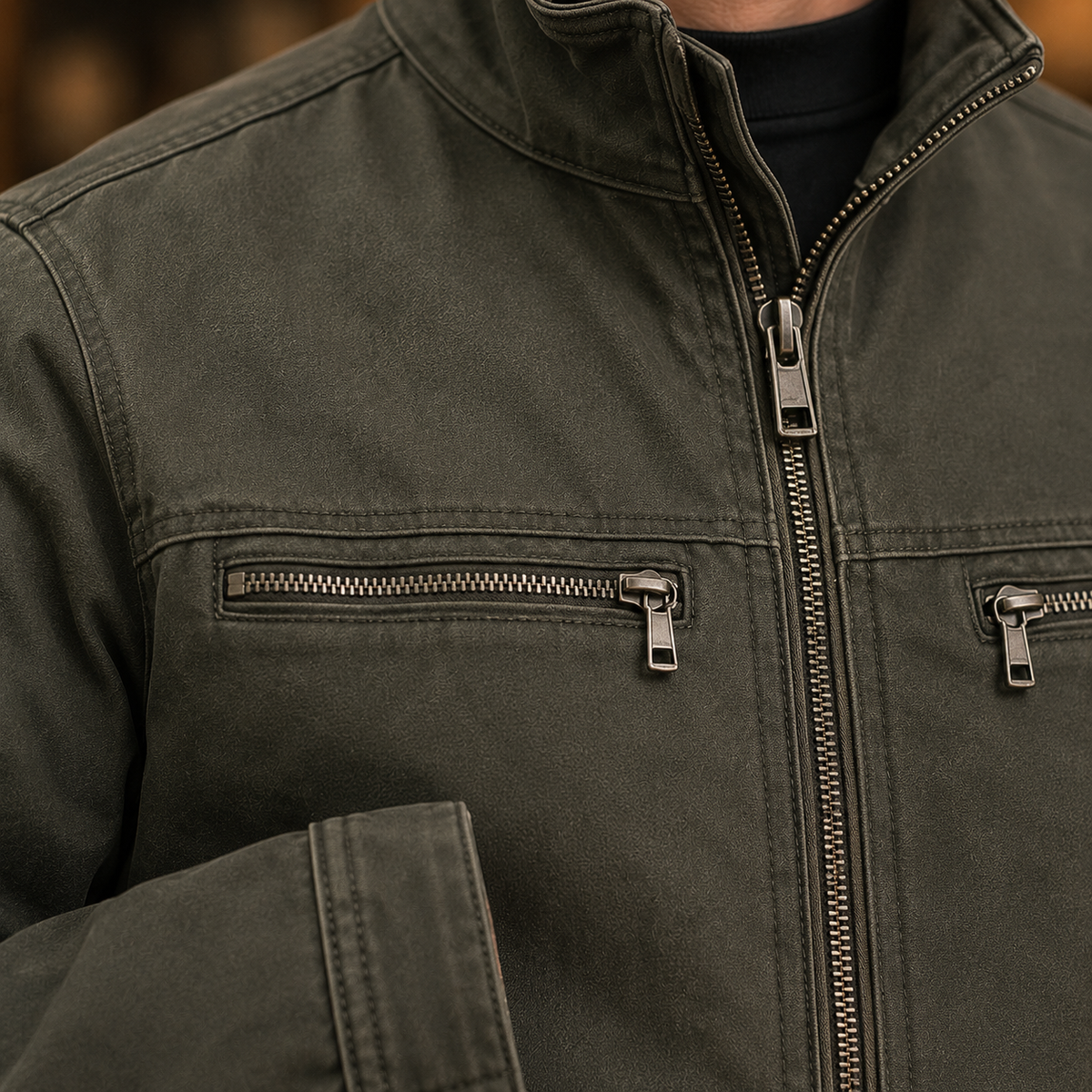 Knox Stand Collar Jacket