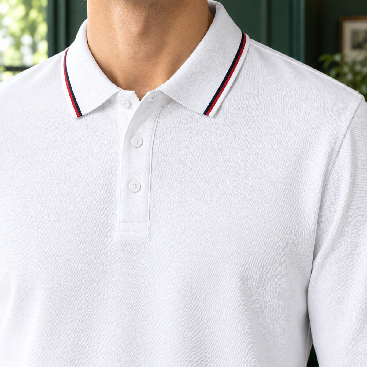 Lothaire Tipped Polo