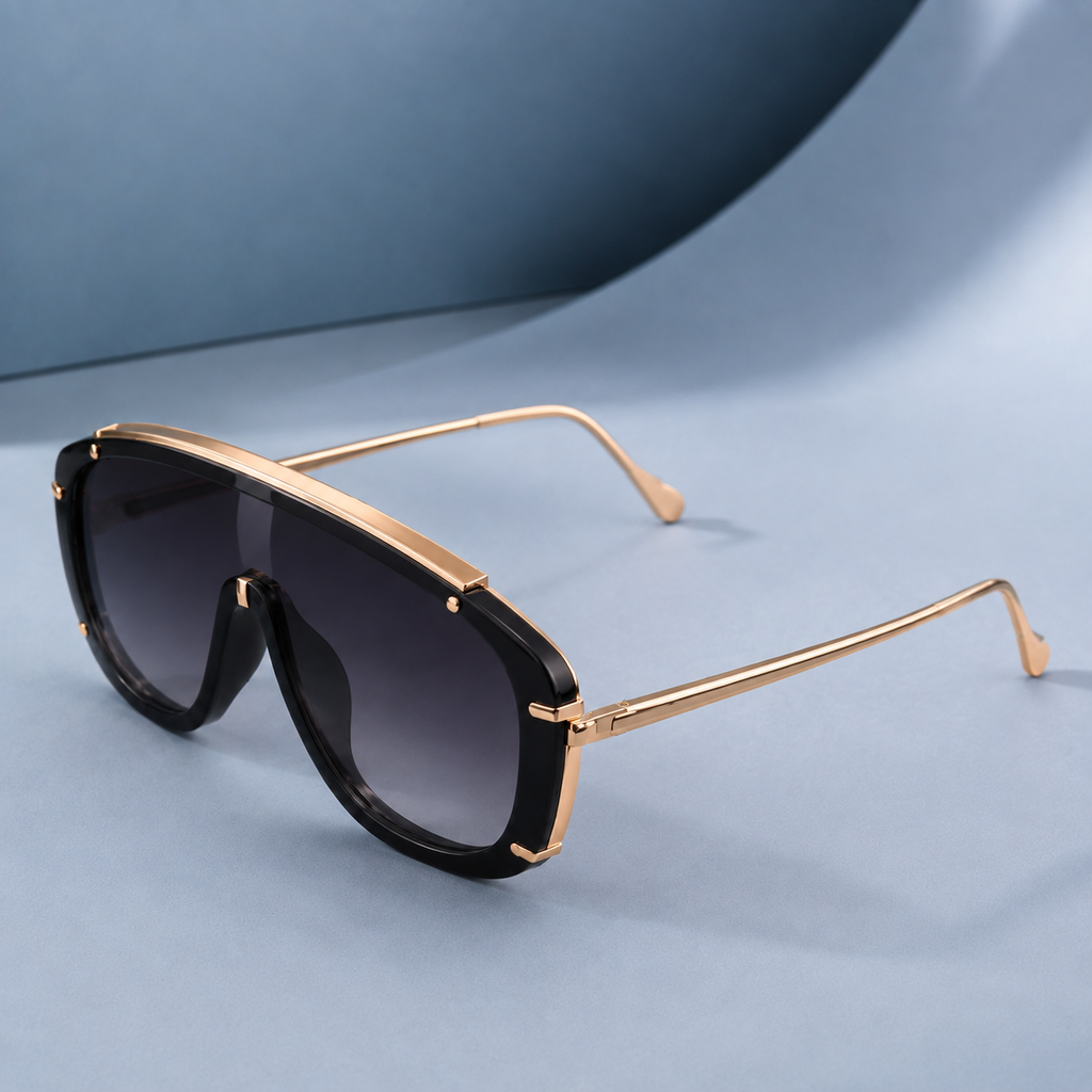 Gabriel Sculptural Sunglasses