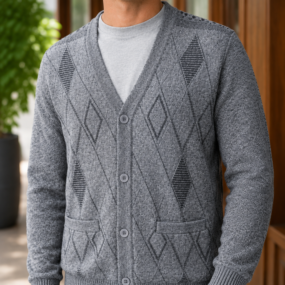 Lambert Argyle Sweater