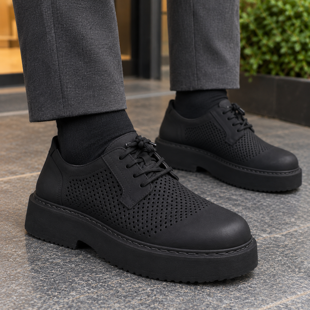Prato Platform Derby Shoes