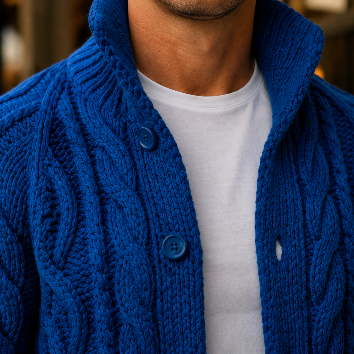 Caius Cable Knit Sweater