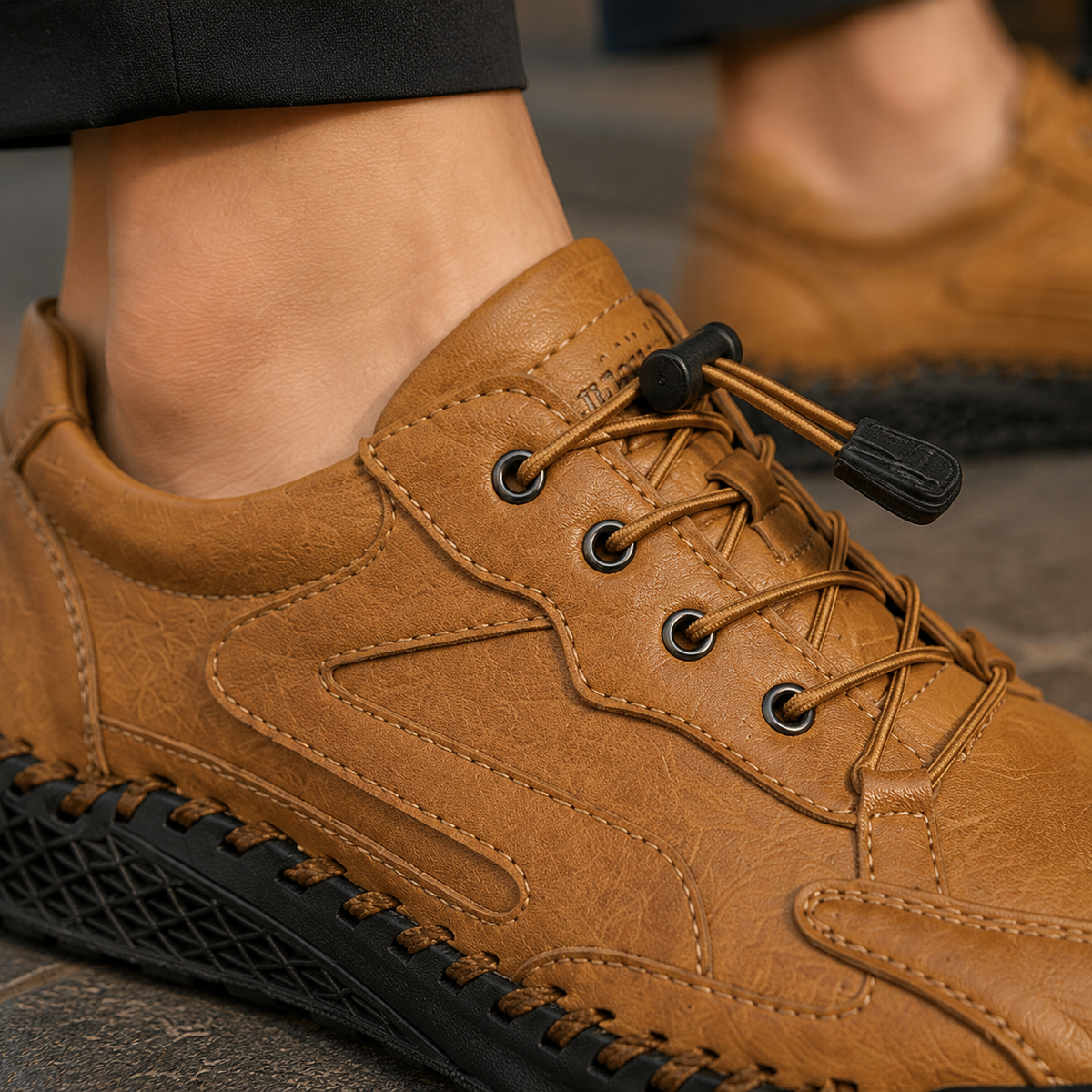 Bargello Lace-Up Shoes