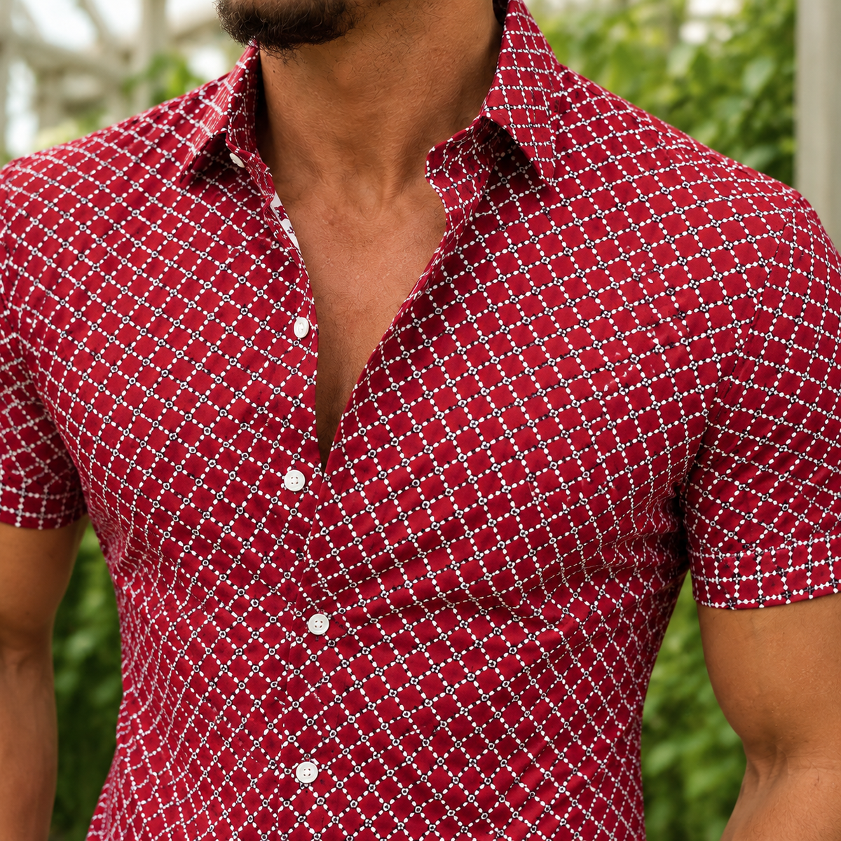 Wyatt Geometric Shirt