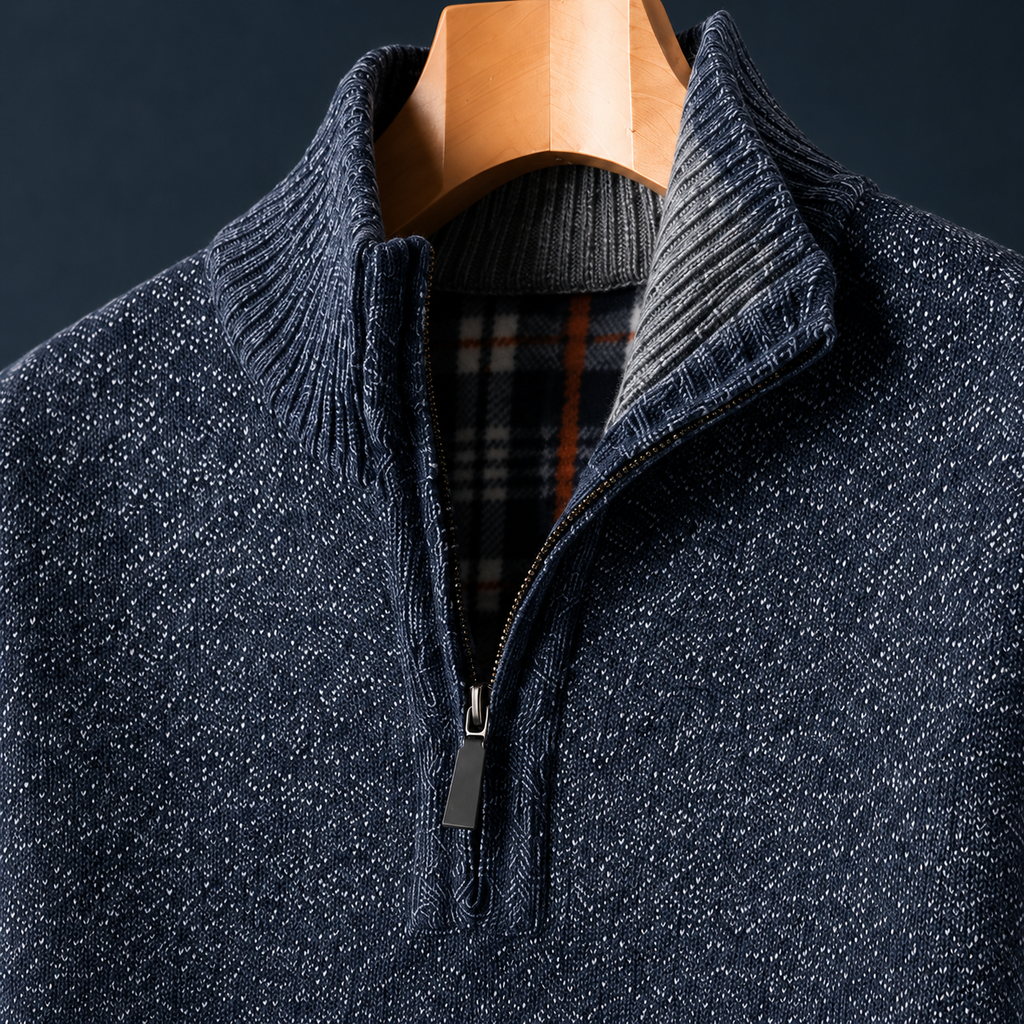 Rocco Quarter-Zip Sweater