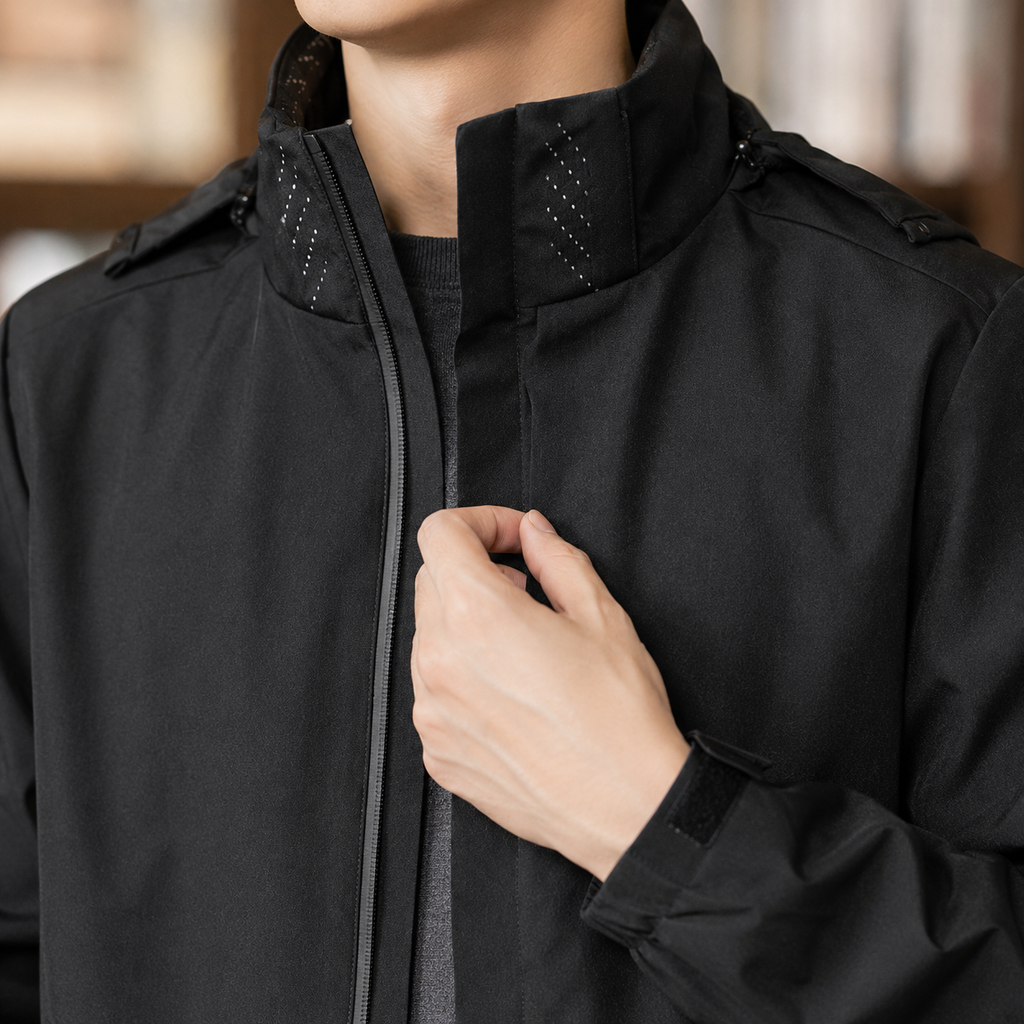 Erasmus Stand Collar Jacket
