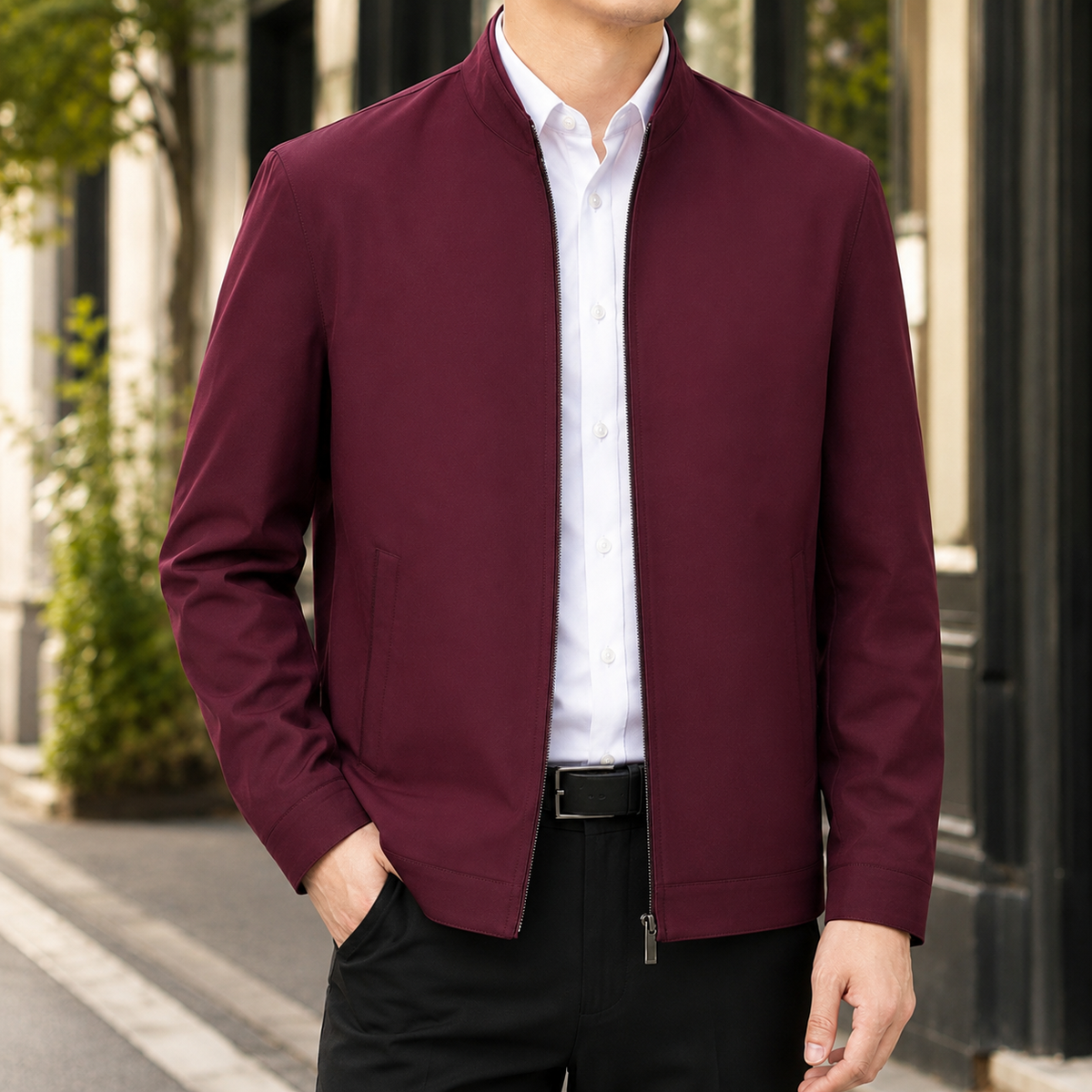 Waldemar Stand Collar Jacket