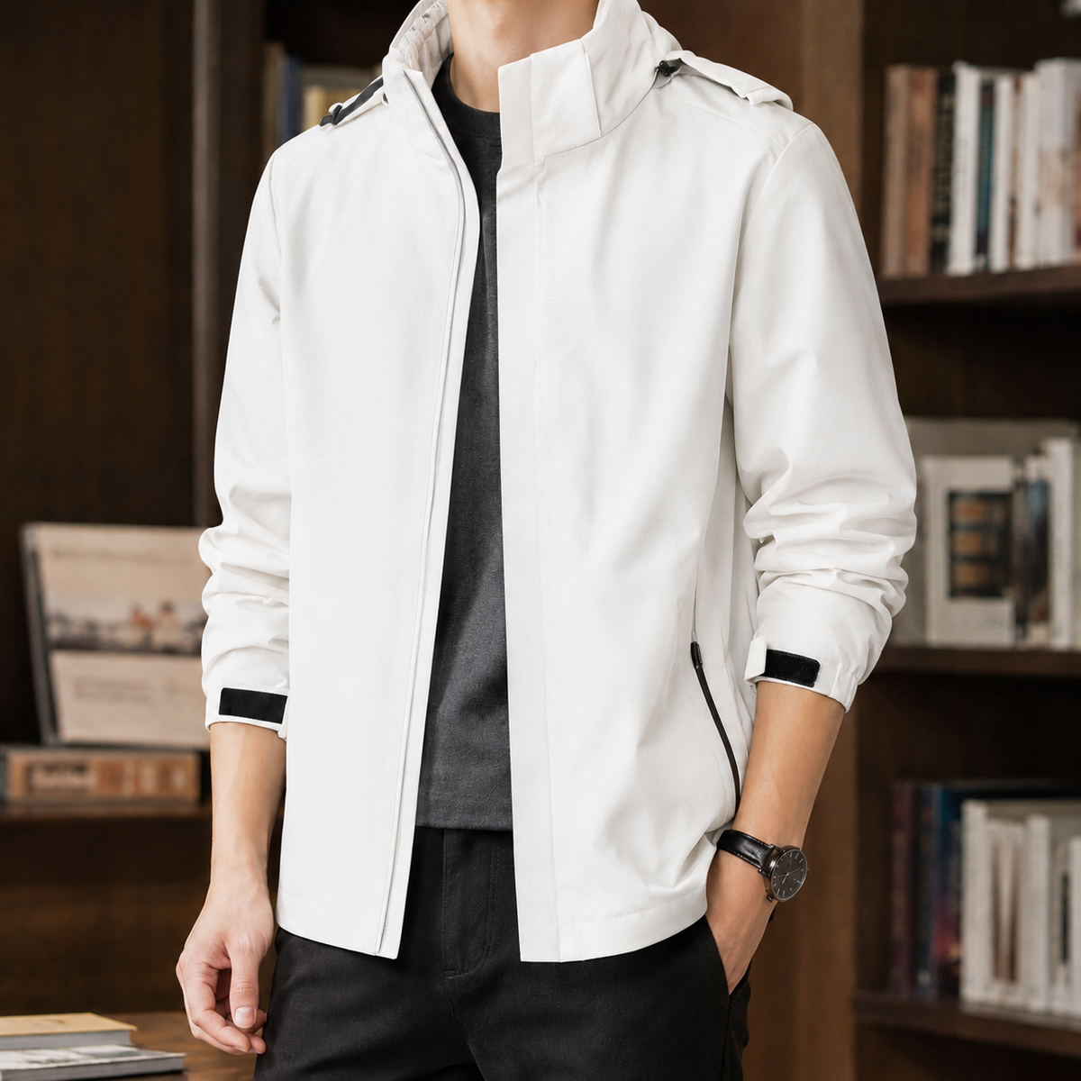 Erasmus Stand Collar Jacket