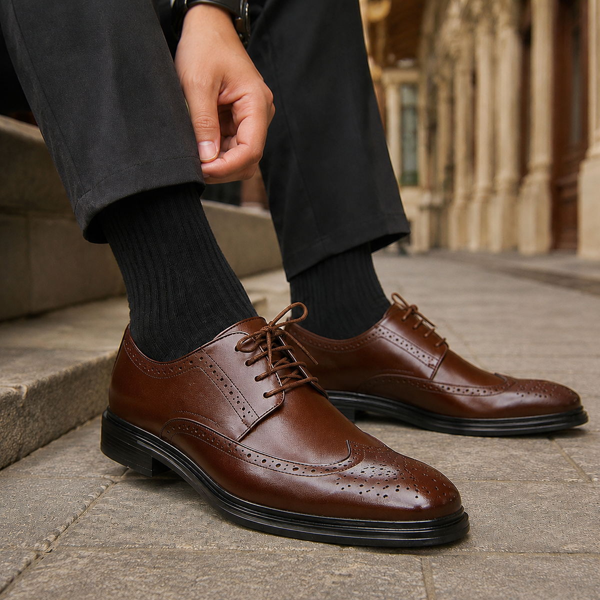 Landini Brogue Derbies