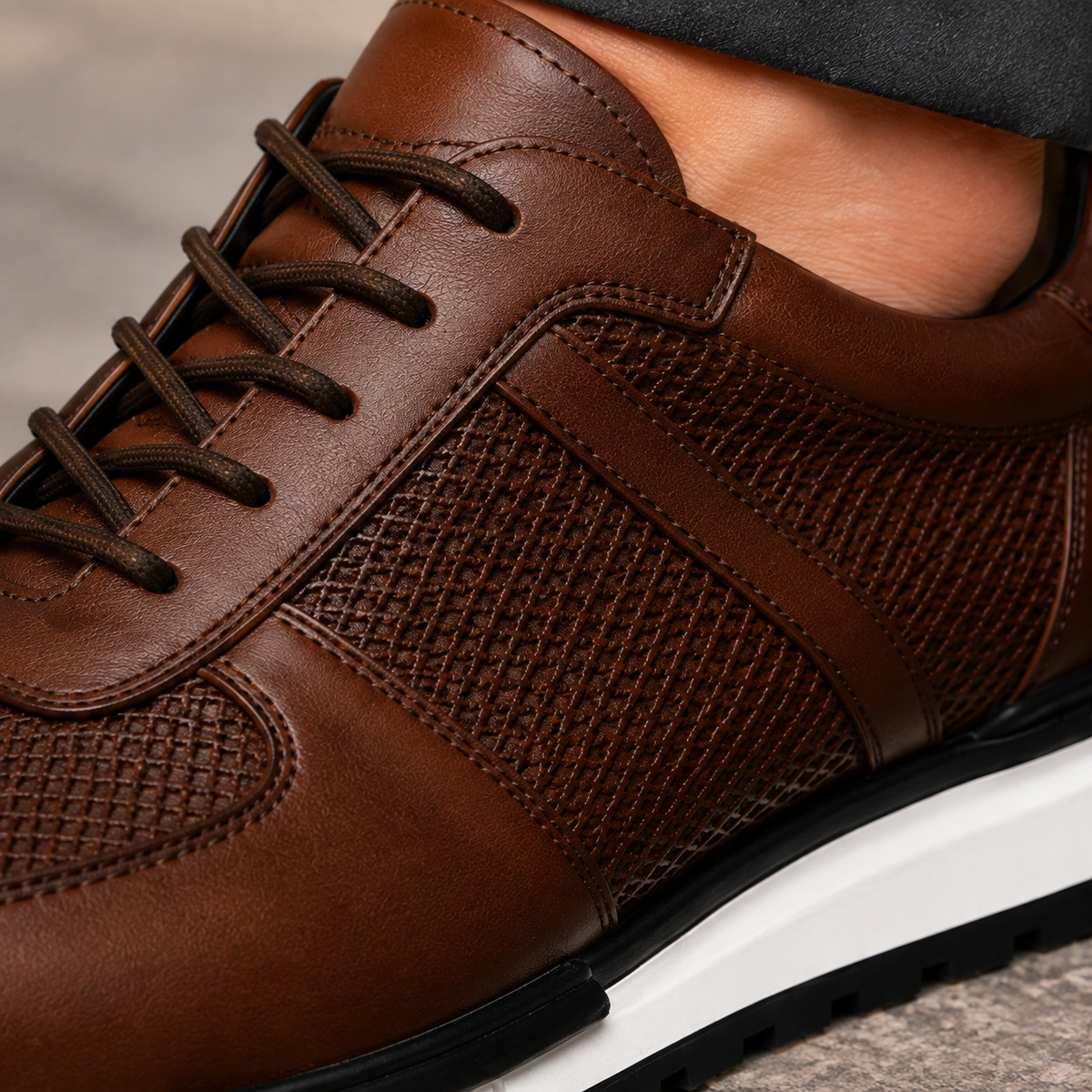 Marcello Leather Sneakers