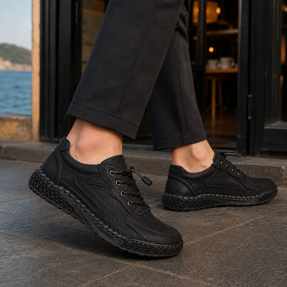 Bargello Lace-Up Shoes