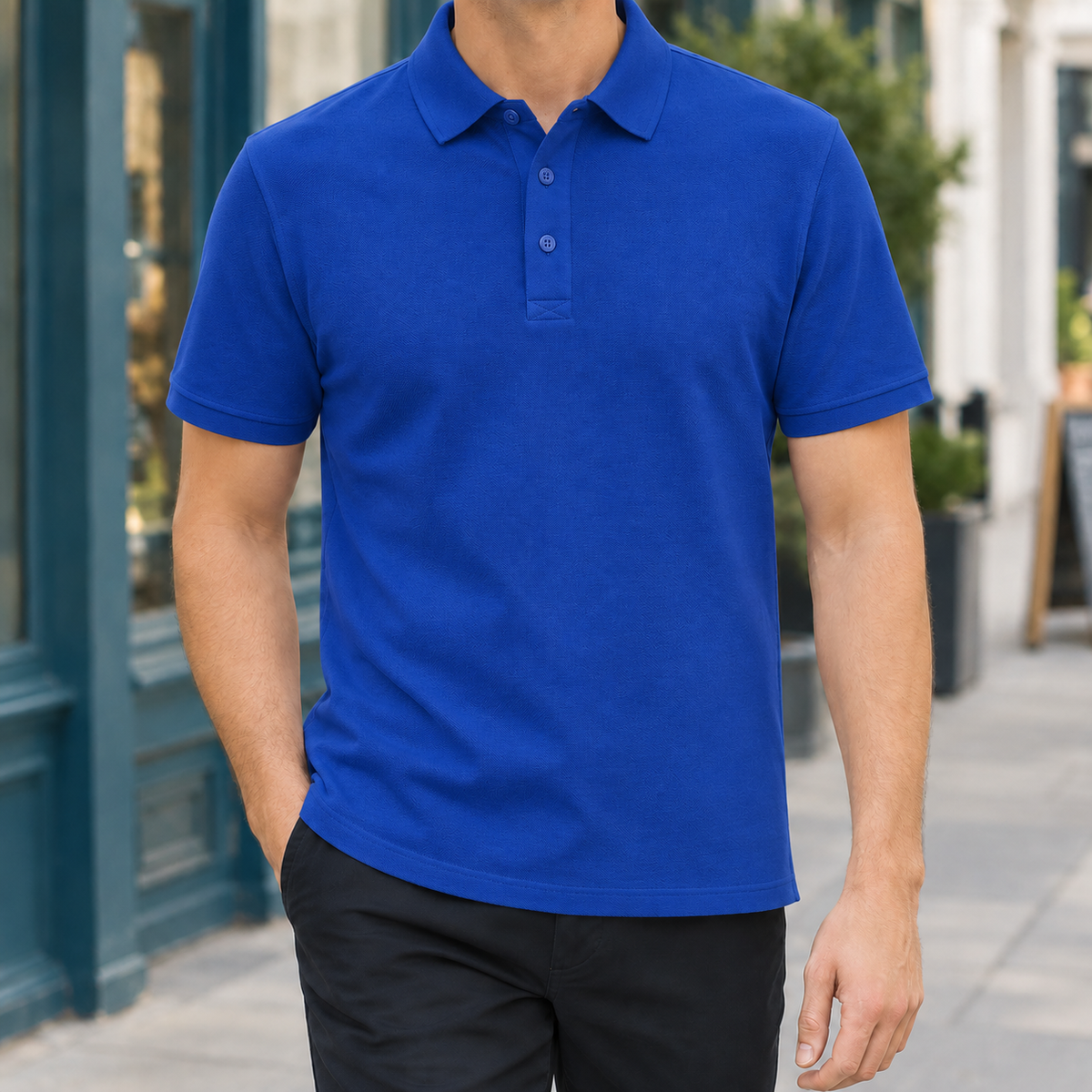Gregoire Fitted Polo